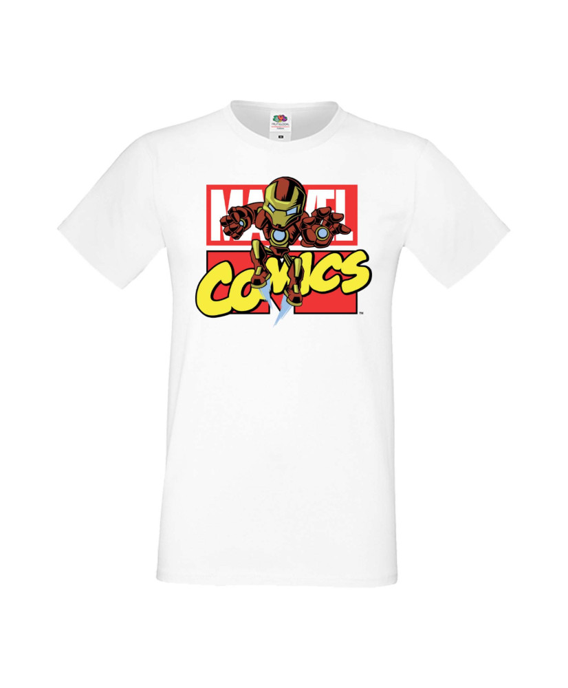 Мъжка Тениска Марвел Комикси Avengers, Iron Man, Captain America, Hulk, Spiderman, Black Widow, Thor, Doctor Strange, Thanos, Ma