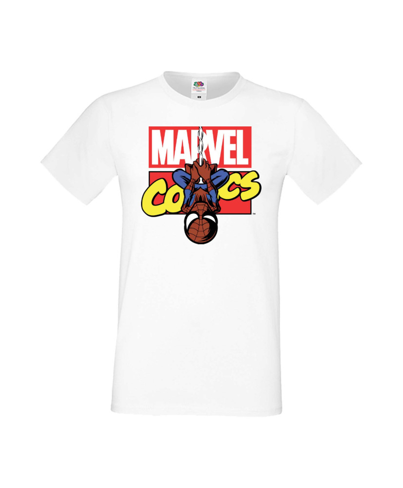 Мъжка Тениска Марвел Комикси Avengers, Iron Man, Captain America, Hulk, Spiderman, Black Widow, Thor, Doctor Strange, Thanos, Ma