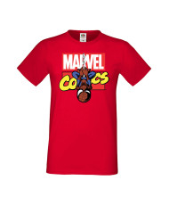 Мъжка Тениска Марвел Комикси Avengers, Iron Man, Captain America, Hulk, Spiderman, Black Widow, Thor, Doctor Strange, Thanos, Ma