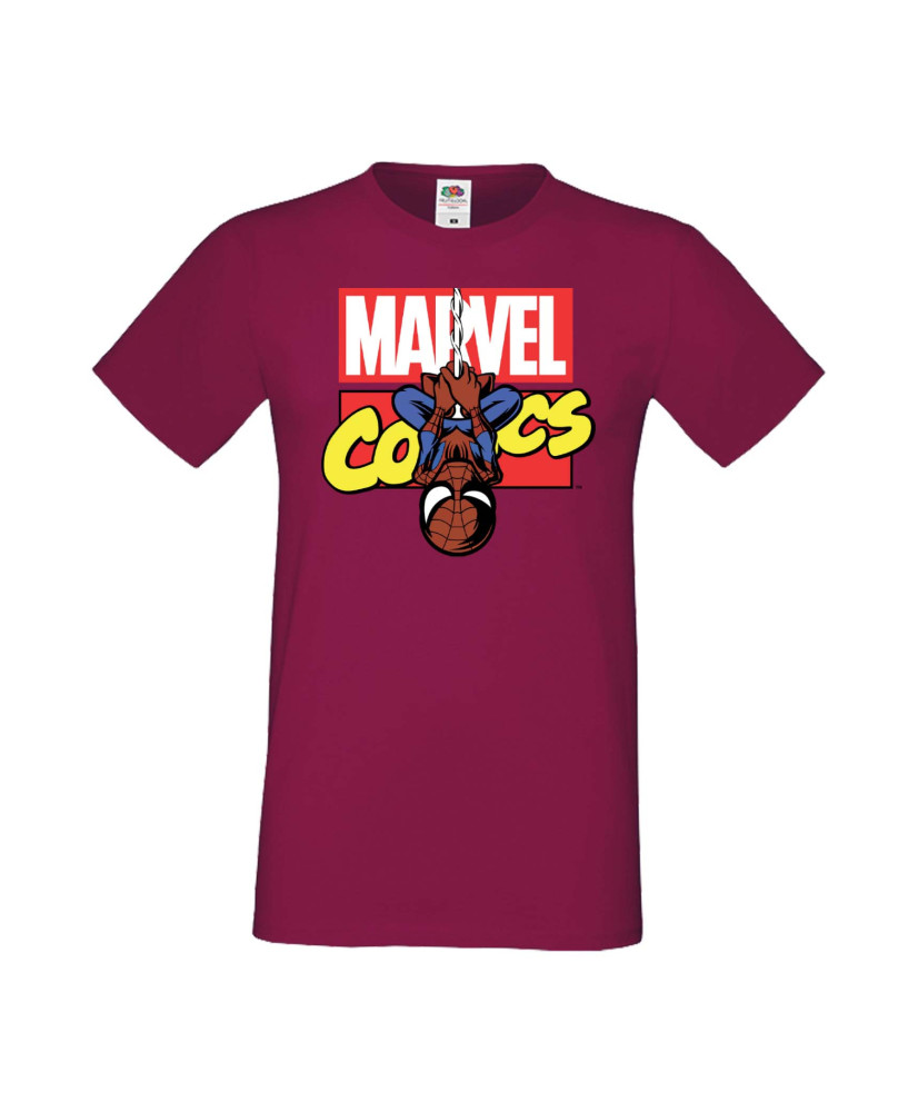 Мъжка Тениска Марвел Комикси Avengers, Iron Man, Captain America, Hulk, Spiderman, Black Widow, Thor, Doctor Strange, Thanos, Ma