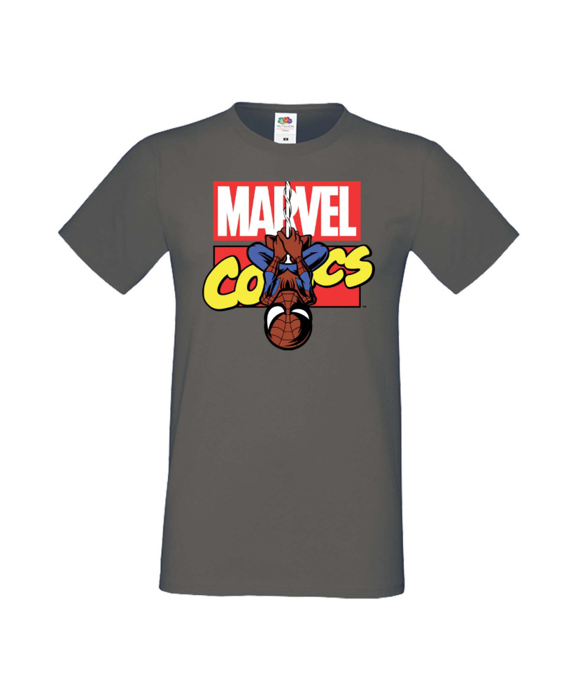 Мъжка Тениска Марвел Комикси Avengers, Iron Man, Captain America, Hulk, Spiderman, Black Widow, Thor, Doctor Strange, Thanos, Ma