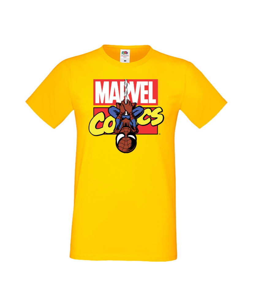 Мъжка Тениска Марвел Комикси Avengers, Iron Man, Captain America, Hulk, Spiderman, Black Widow, Thor, Doctor Strange, Thanos, Ma