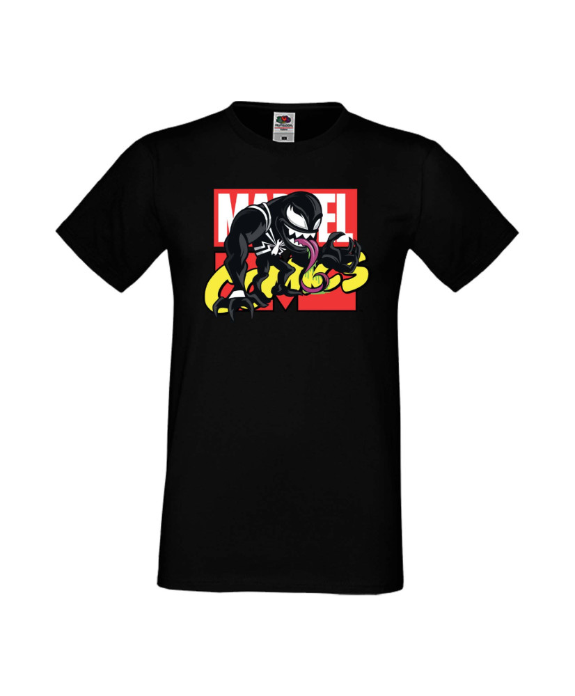 Мъжка Тениска Марвел Комикси Venom, Venom Carnage, Spiderman, Marvel, Comics Marvel, Venom