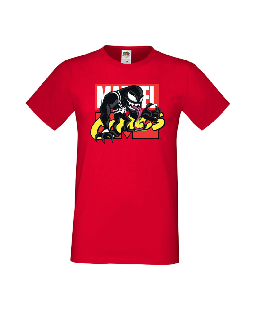 Мъжка Тениска Марвел Комикси Venom, Venom Carnage, Spiderman, Marvel, Comics Marvel, Venom