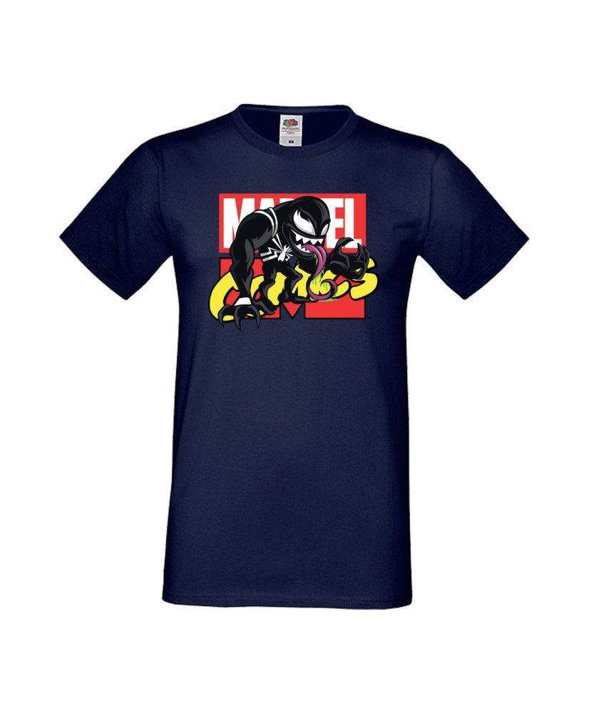 Мъжка Тениска Марвел Комикси Venom, Venom Carnage, Spiderman, Marvel, Comics Marvel, Venom