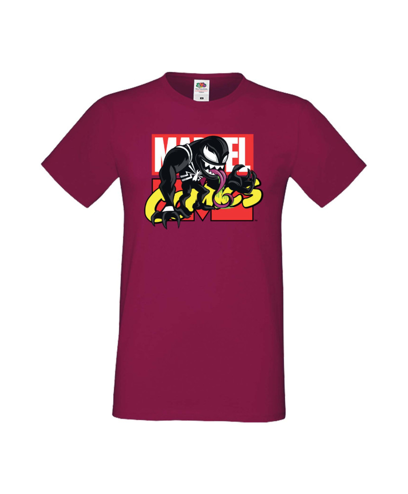 Мъжка Тениска Марвел Комикси Venom, Venom Carnage, Spiderman, Marvel, Comics Marvel, Venom