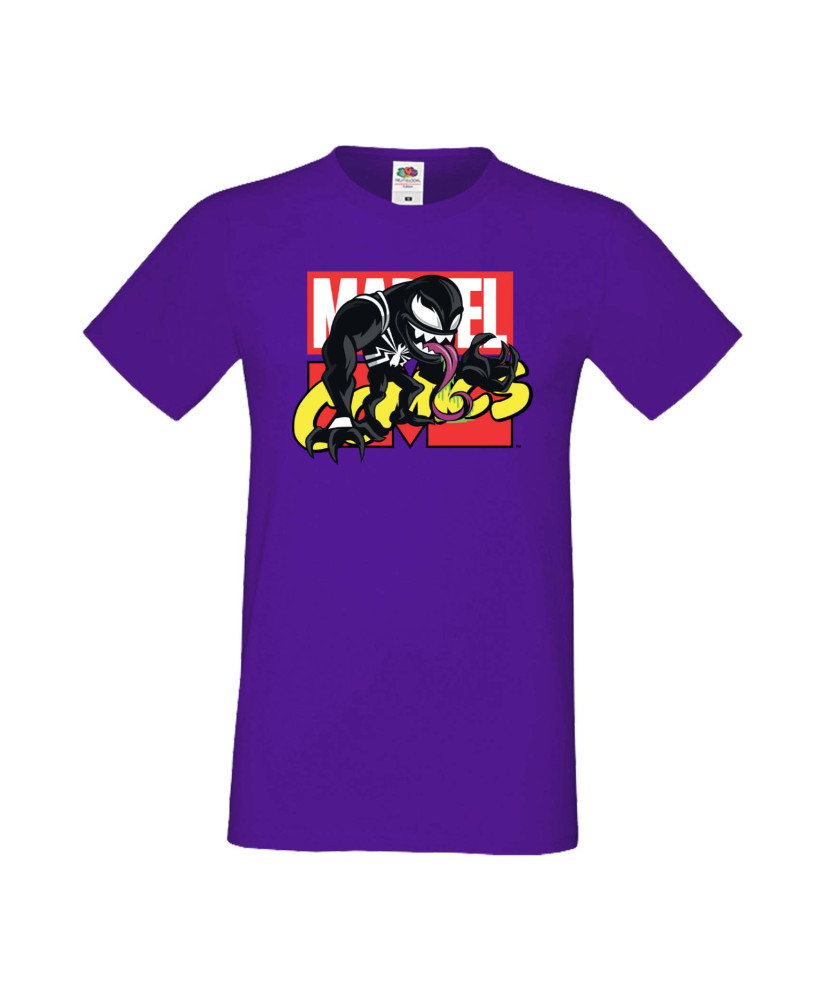 Мъжка Тениска Марвел Комикси Venom, Venom Carnage, Spiderman, Marvel, Comics Marvel, Venom