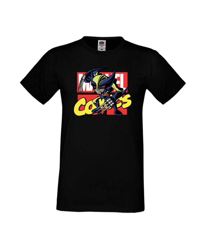 Мъжка Тениска Марвел Комикси Avengers, X Men, Wolverine, Marvel, Comics Marvel, Wolverine