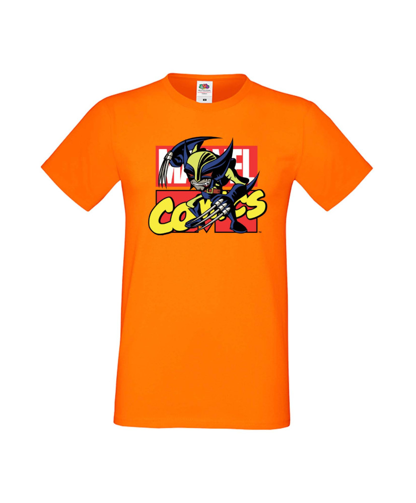 Мъжка Тениска Марвел Комикси Avengers, X Men, Wolverine, Marvel, Comics Marvel, Wolverine