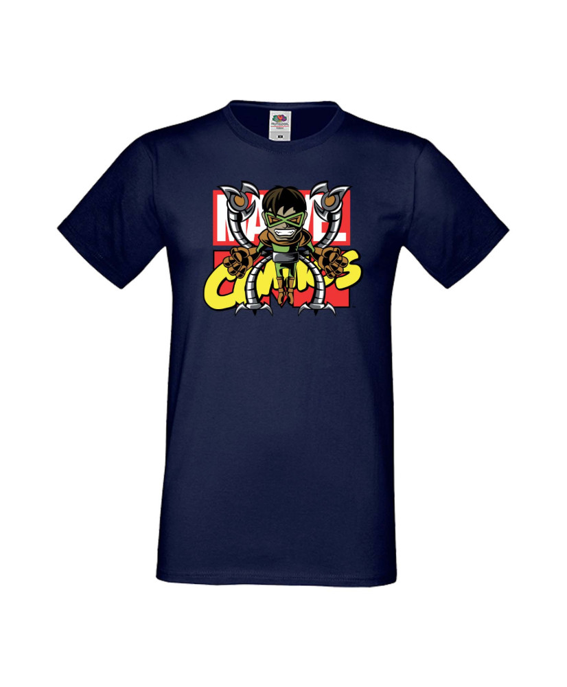 Мъжка Тениска Марвел Комикси Doctor Octopus, Spiderman, Marvel, Comics Marvel, Octopus