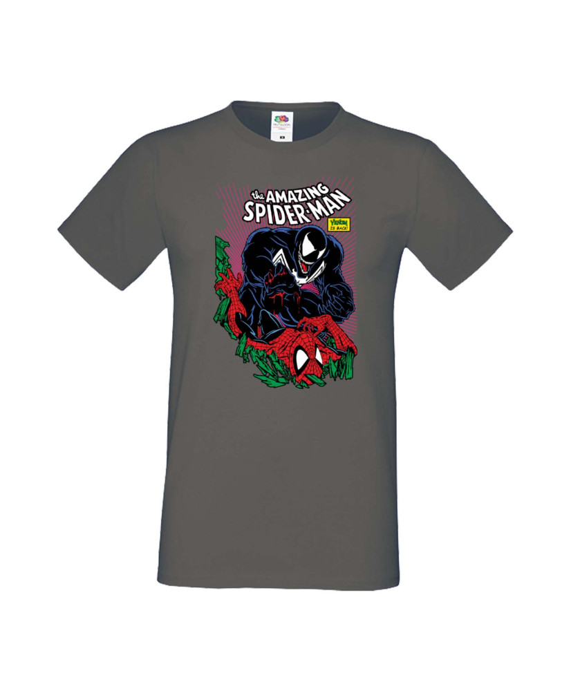 Мъжка Тениска Марвел Комикси Avengers, Iron Man, Captain America, Hulk, Spiderman, Black Widow, Thor, Doctor Strange, Thanos, Ma