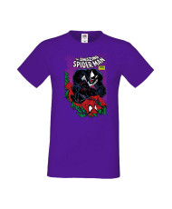 Мъжка Тениска Марвел Комикси Avengers, Iron Man, Captain America, Hulk, Spiderman, Black Widow, Thor, Doctor Strange, Thanos, Ma