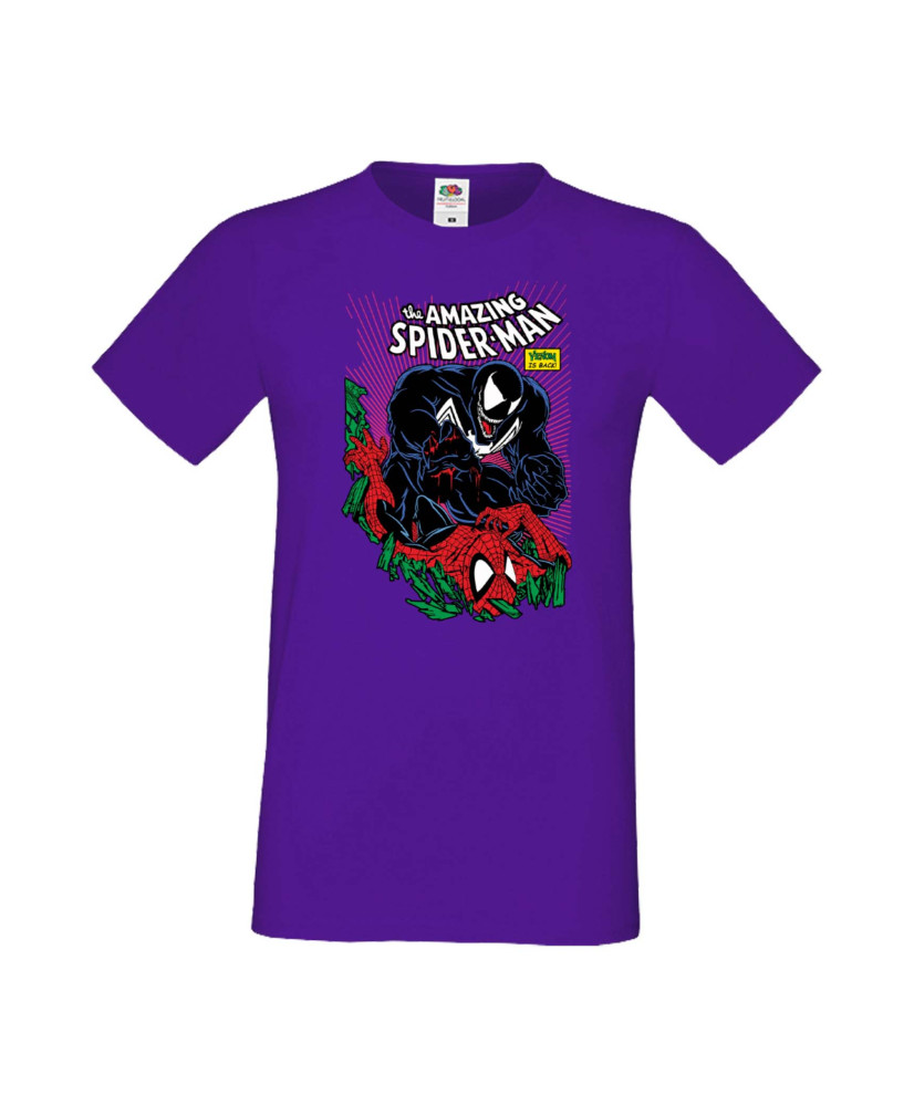 Мъжка Тениска Марвел Комикси Avengers, Iron Man, Captain America, Hulk, Spiderman, Black Widow, Thor, Doctor Strange, Thanos, Ma