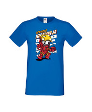 Мъжка Тениска Марвел Комикси Avengers, Iron Man, Captain America, Hulk, Spiderman, Black Widow, Thor, Doctor Strange, Thanos, Ma