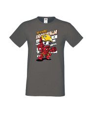 Мъжка Тениска Марвел Комикси Avengers, Iron Man, Captain America, Hulk, Spiderman, Black Widow, Thor, Doctor Strange, Thanos, Ma