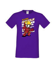 Мъжка Тениска Марвел Комикси Avengers, Iron Man, Captain America, Hulk, Spiderman, Black Widow, Thor, Doctor Strange, Thanos, Ma