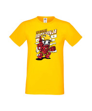 Мъжка Тениска Марвел Комикси Avengers, Iron Man, Captain America, Hulk, Spiderman, Black Widow, Thor, Doctor Strange, Thanos, Ma