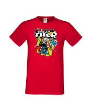 Мъжка Тениска Марвел Комикси Avengers, Iron Man, Captain America, Hulk, Spiderman, Black Widow, Thor, Doctor Strange, Thanos, Ma