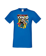 Мъжка Тениска Марвел Комикси Avengers, Iron Man, Captain America, Hulk, Spiderman, Black Widow, Thor, Doctor Strange, Thanos, Ma