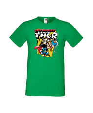 Мъжка Тениска Марвел Комикси Avengers, Iron Man, Captain America, Hulk, Spiderman, Black Widow, Thor, Doctor Strange, Thanos, Ma