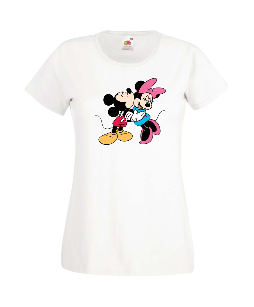 Дамска Тениска Mickey Mouse  Mickey & Minnie 1