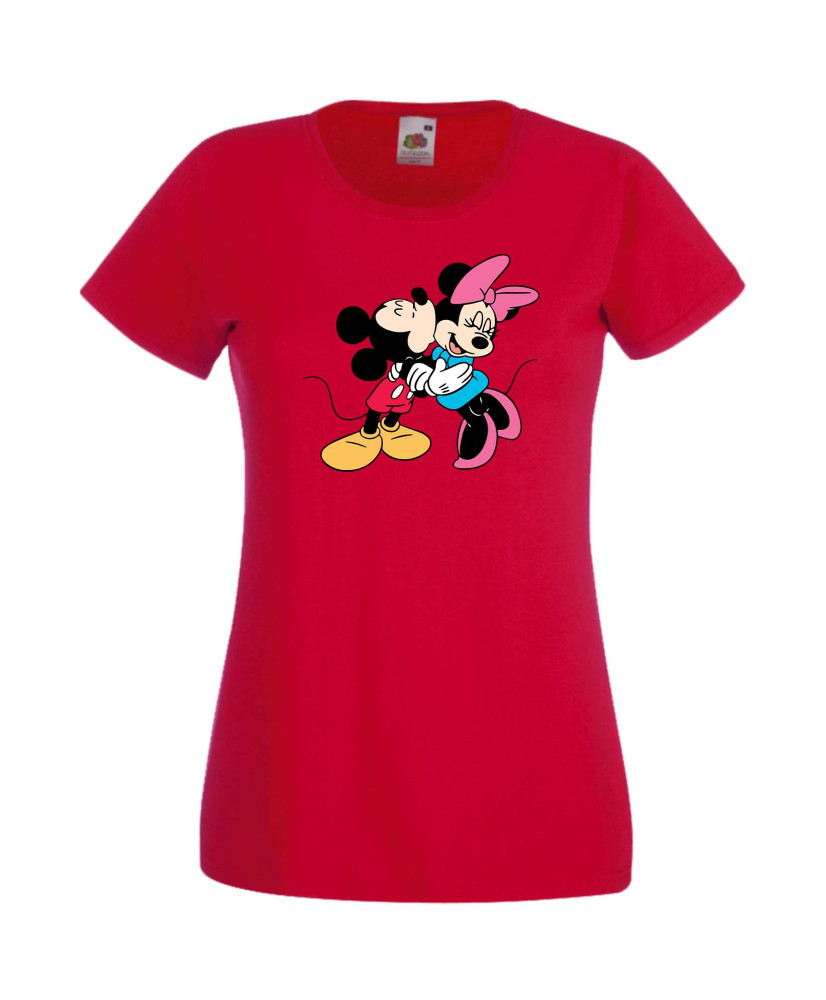 Дамска Тениска Mickey Mouse  Mickey & Minnie 1