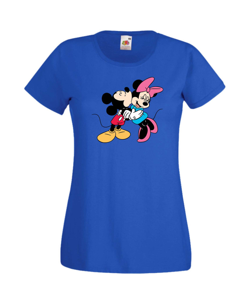 Дамска Тениска Mickey Mouse  Mickey & Minnie 1