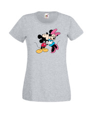 Дамска Тениска Mickey Mouse  Mickey & Minnie 1