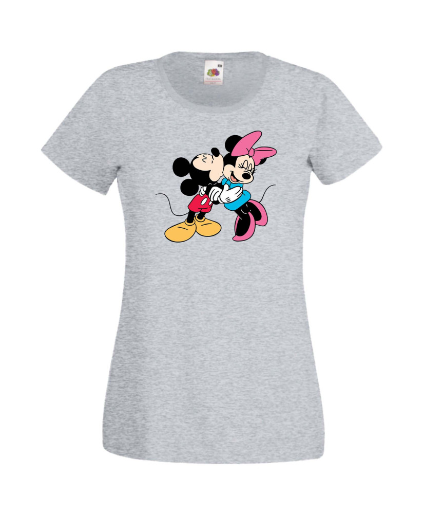 Дамска Тениска Mickey Mouse  Mickey & Minnie 1