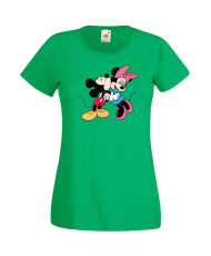 Дамска Тениска Mickey Mouse  Mickey & Minnie 1