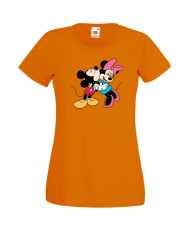 Дамска Тениска Mickey Mouse  Mickey & Minnie 1