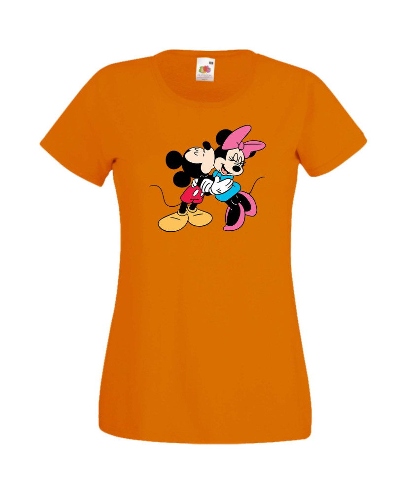 Дамска Тениска Mickey Mouse  Mickey & Minnie 1
