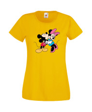Дамска Тениска Mickey Mouse  Mickey & Minnie 1