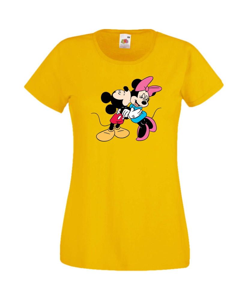 Дамска Тениска Mickey Mouse  Mickey & Minnie 1