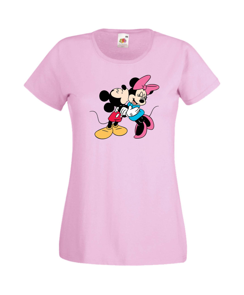 Дамска Тениска Mickey Mouse  Mickey & Minnie 1