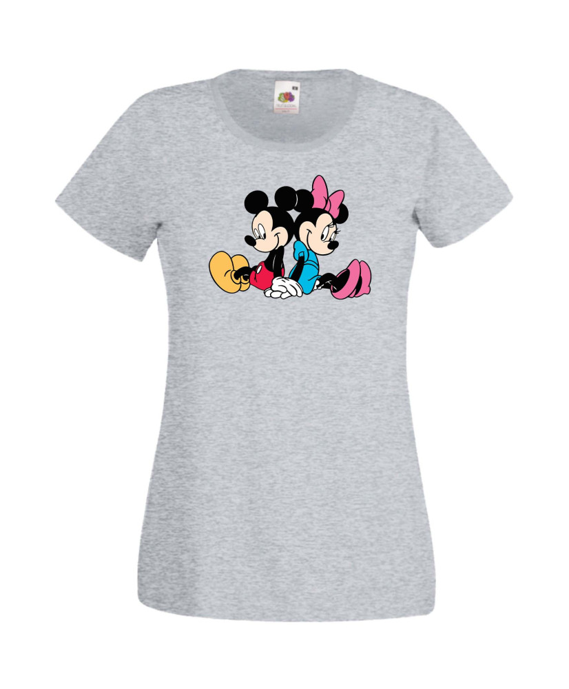 Дамска Тениска Mickey Mouse  Mickey & Minnie 2