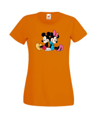 Дамска Тениска Mickey Mouse  Mickey & Minnie 2