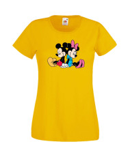 Дамска Тениска Mickey Mouse  Mickey & Minnie 2