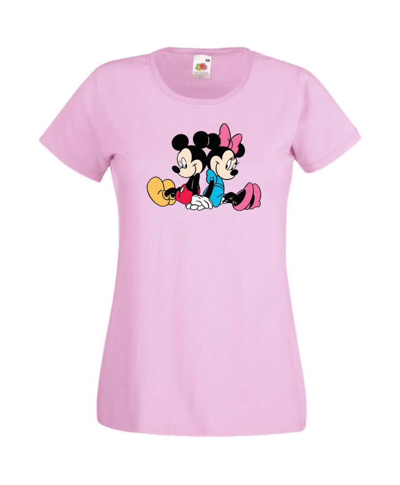 Дамска Тениска Mickey Mouse  Mickey & Minnie 2