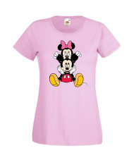 Дамска Тениска Mickey Mouse  Mickey & Minnie 3