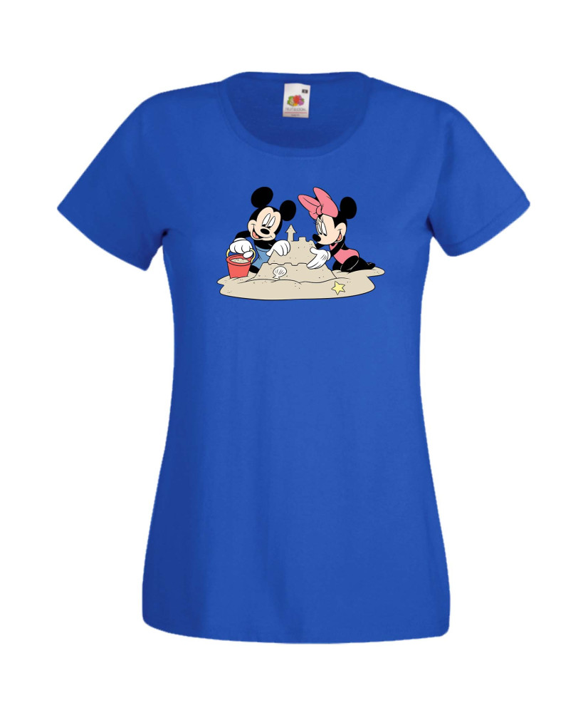 Дамска Тениска Mickey Mouse  Mickey & Minnie 4