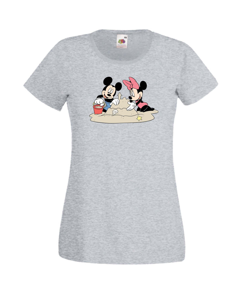 Дамска Тениска Mickey Mouse  Mickey & Minnie 4
