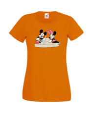 Дамска Тениска Mickey Mouse  Mickey & Minnie 4