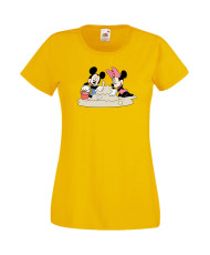 Дамска Тениска Mickey Mouse  Mickey & Minnie 4