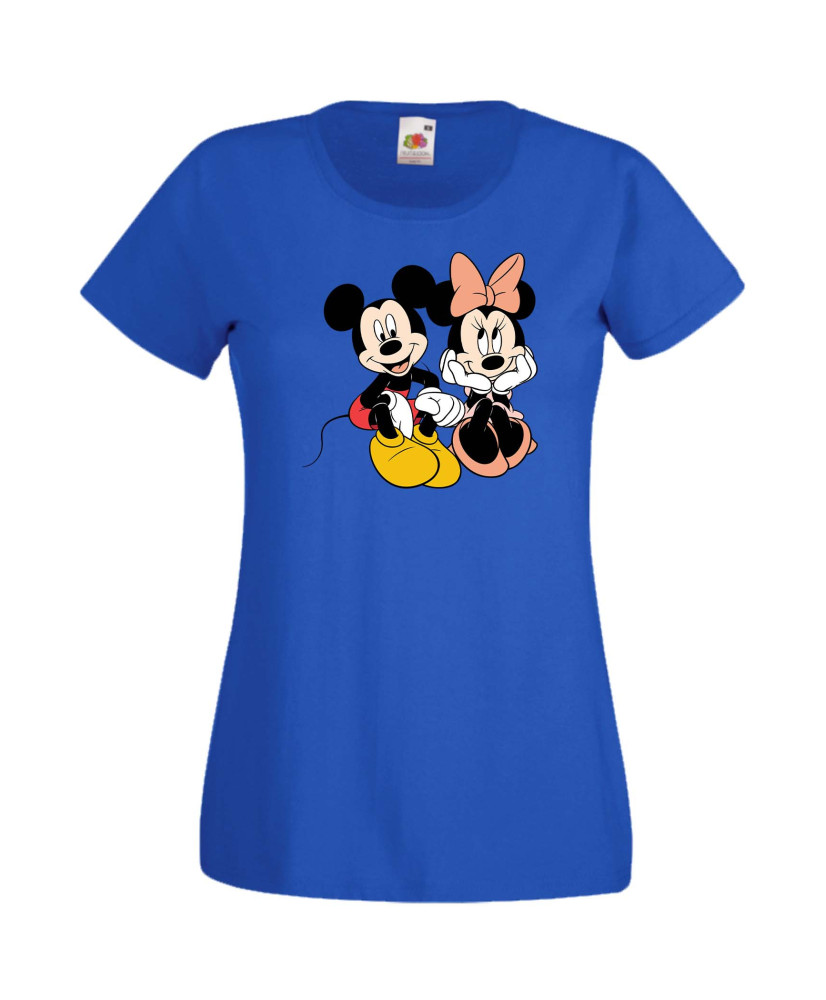 Дамска Тениска Mickey Mouse  Mickey & Minnie 5