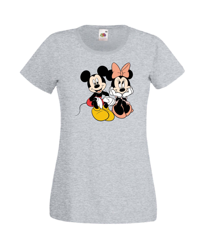 Дамска Тениска Mickey Mouse  Mickey & Minnie 5