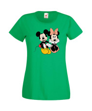 Дамска Тениска Mickey Mouse  Mickey & Minnie 5