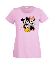 Дамска Тениска Mickey Mouse  Mickey & Minnie 5