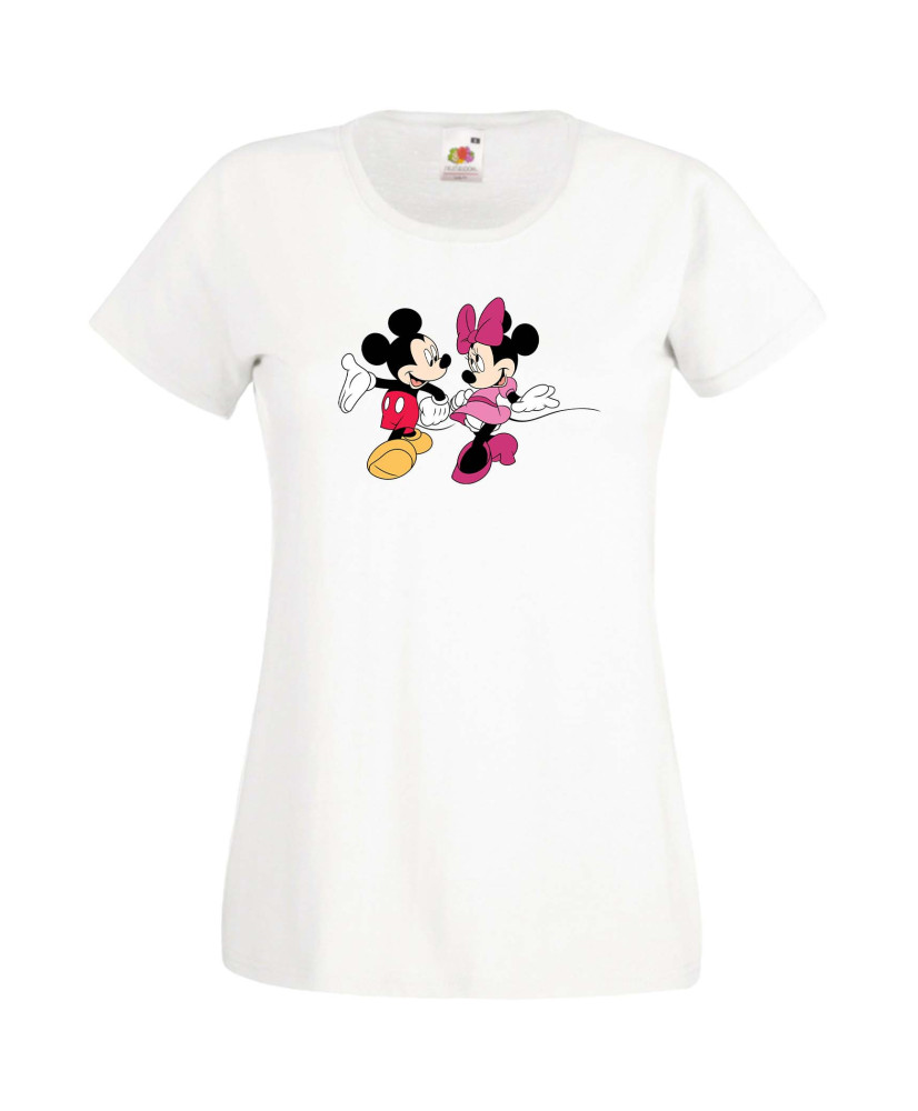 Дамска Тениска Mickey Mouse  Mickey & Minnie 6