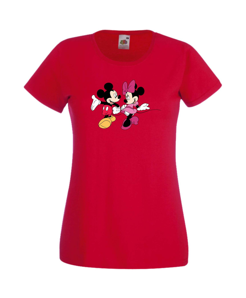Дамска Тениска Mickey Mouse  Mickey & Minnie 6